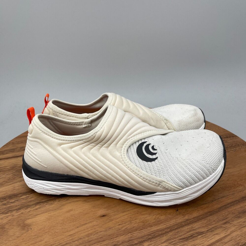 Topo Athletic Vibe Shoes Womens Size 9 White Recovery Slip-On Casual Sneakers